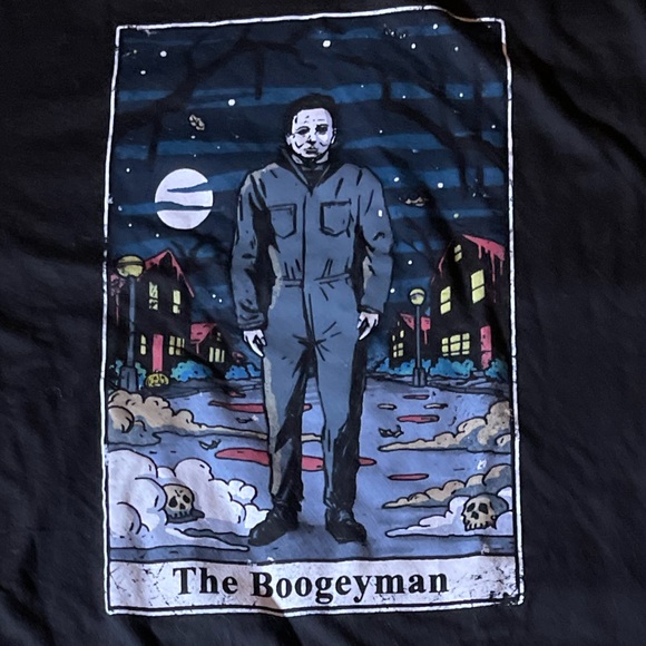 Mike Myers Halloween Black Graphic Men's T-Shirt, L, NWT - Picture 4 of 7